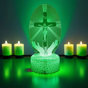 Luminária Divina Cristo em Oração