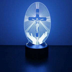 Luminária Divina Cristo em Oração